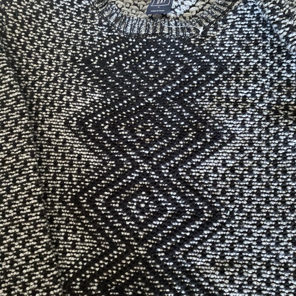 GAP WOOL AZTECK Sweater CLASSY UNIQUE COVETED GORG - Picture 3 of 5